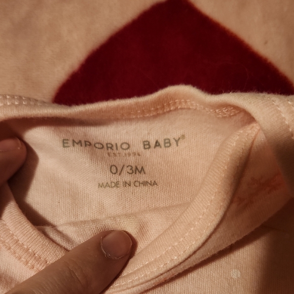 Pink Baby One Piece Set - Picture 2 of 3